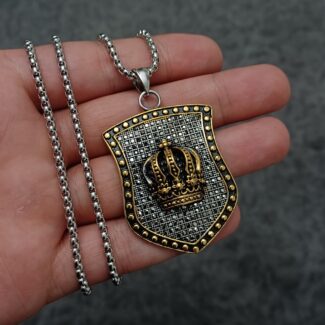 گردنبند تاج کد N404