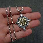 گردنبند وایکینگی دو طرفه کد N436