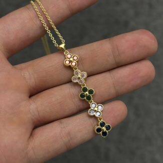 گردنبند جواهری کد N504